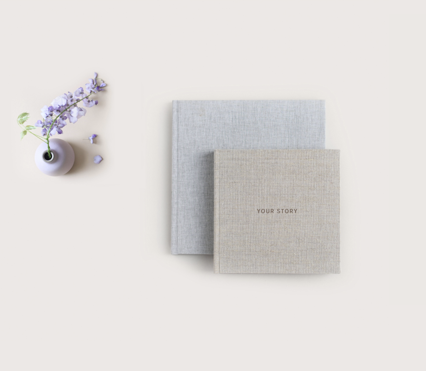 Sample of album from maternity photographers art work.