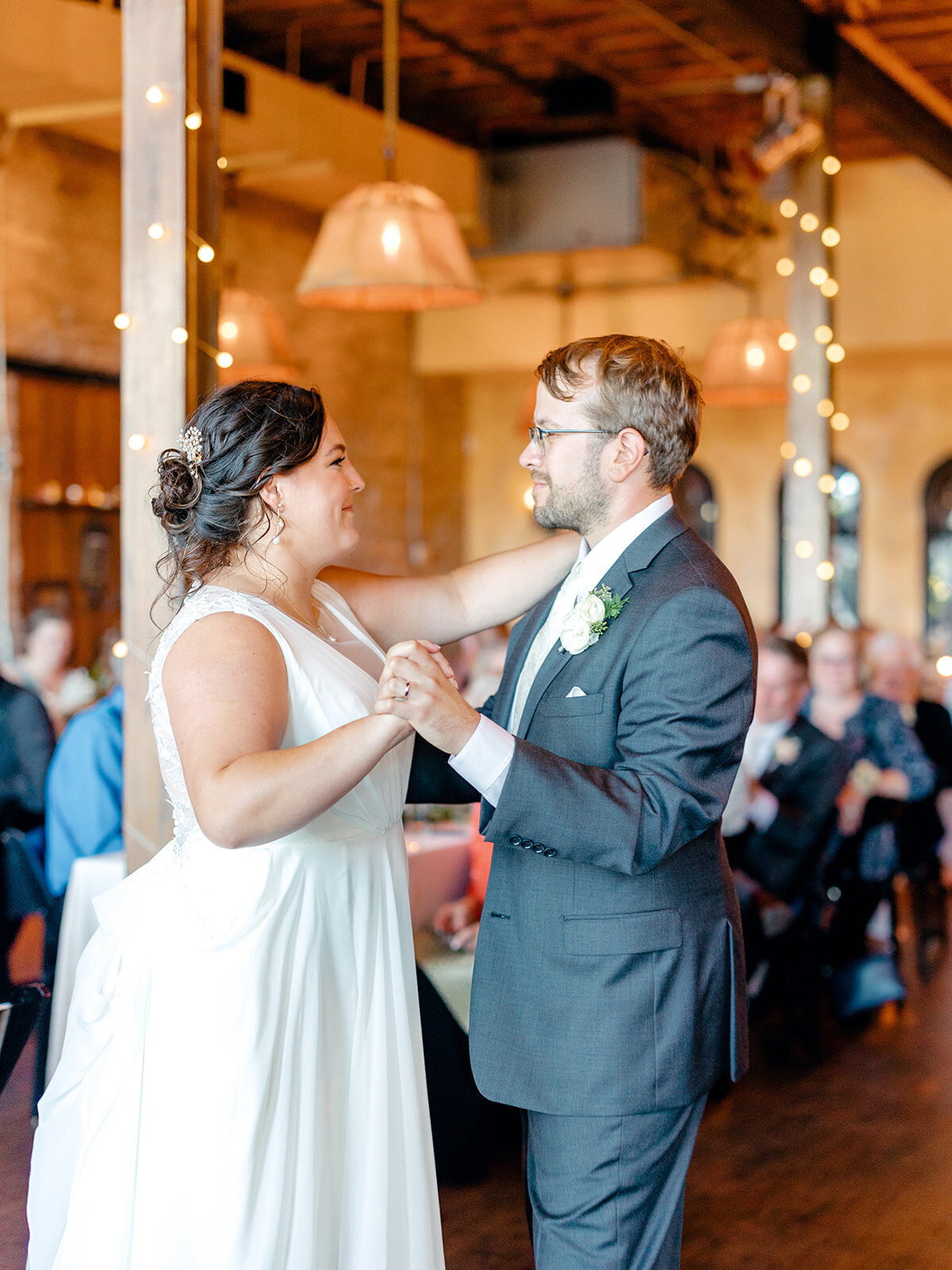 bride-groom-first-dance-intimate-wedding