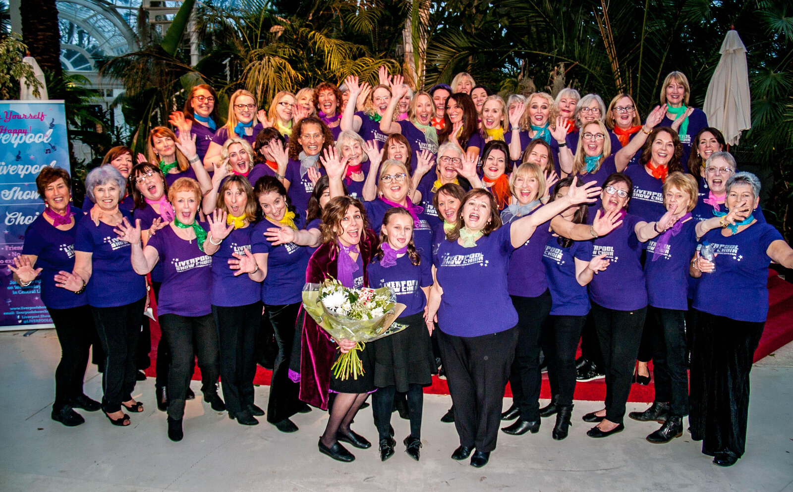 liverpool show choir flowers