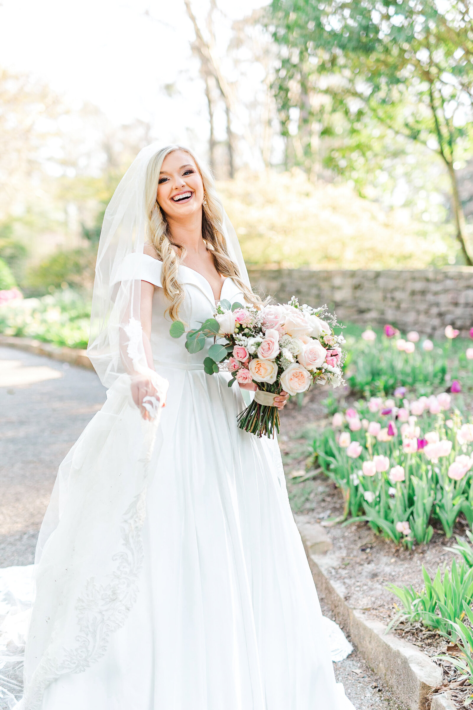 Alabama Wedding Photographer - Lauren Elliott Photography - Cheslees Bridals at The Botanical Gardens-0489-Edited-Softness