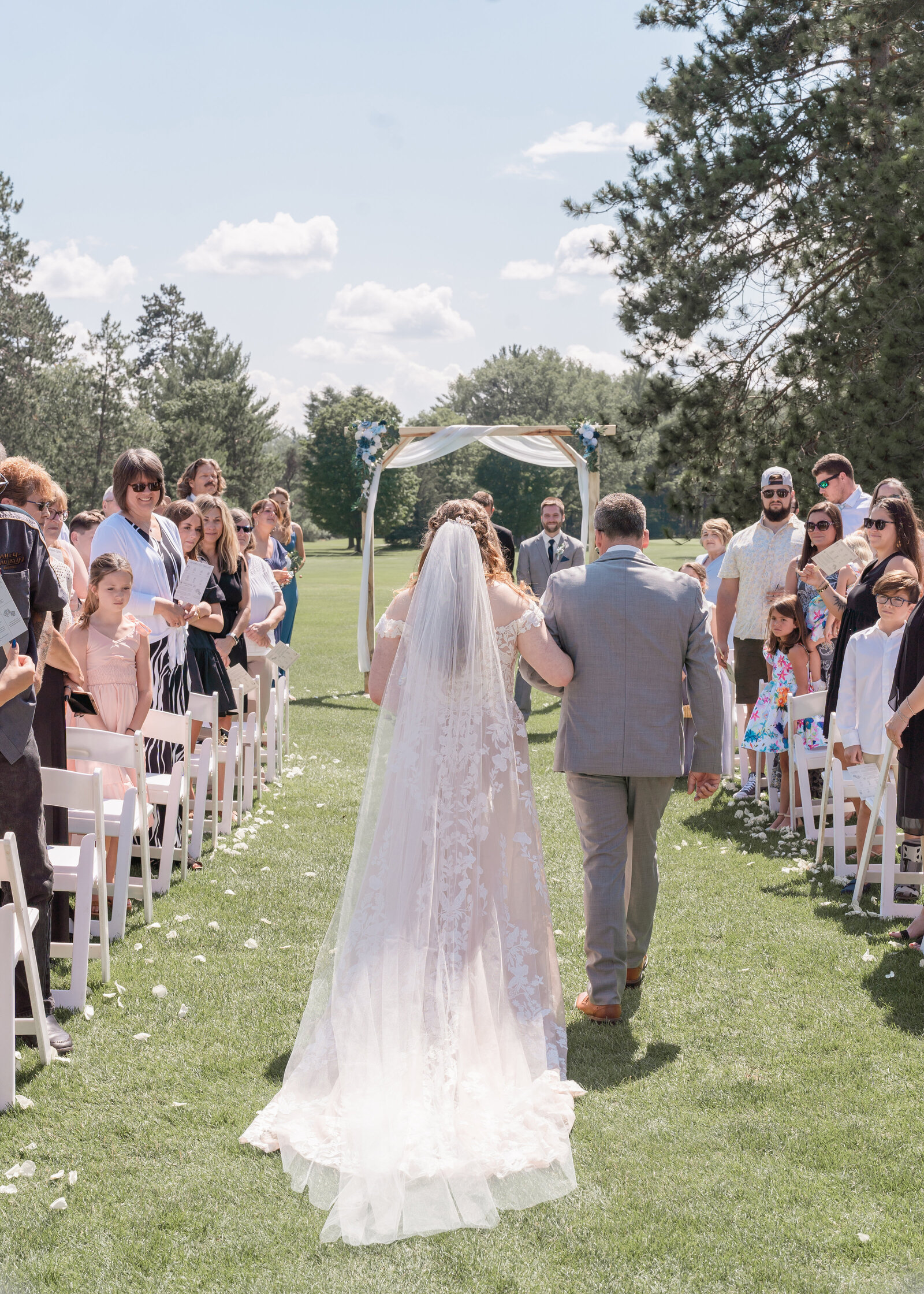 pine grove wedding ceremony