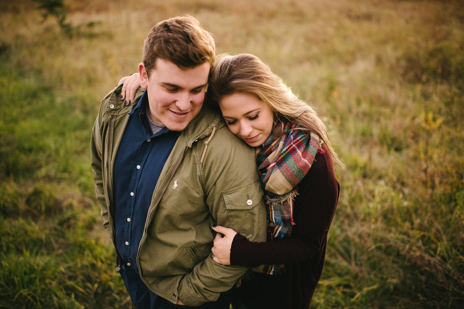 Columbiana OH country engagement session