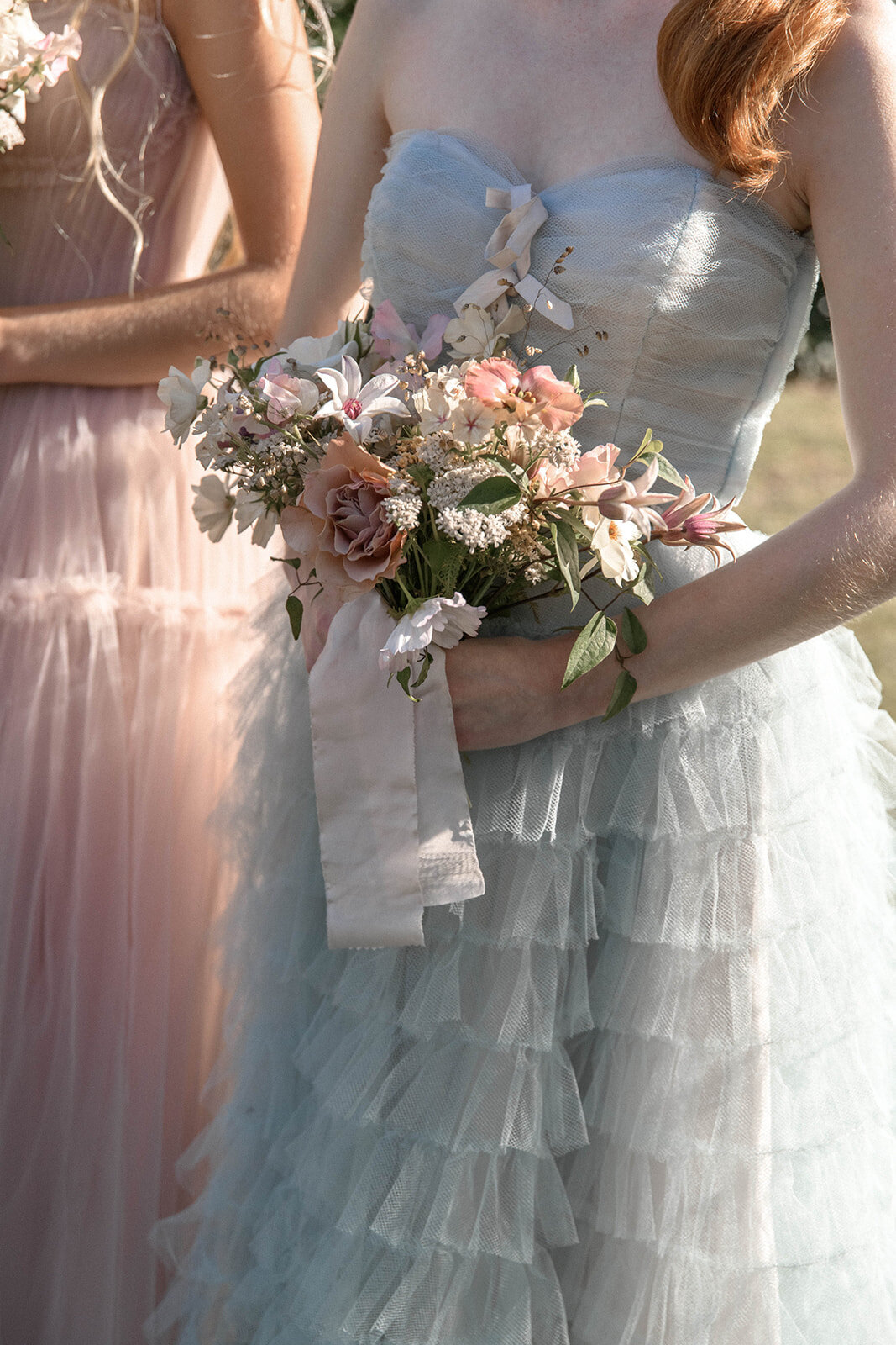 Organic bride maid's bouquet