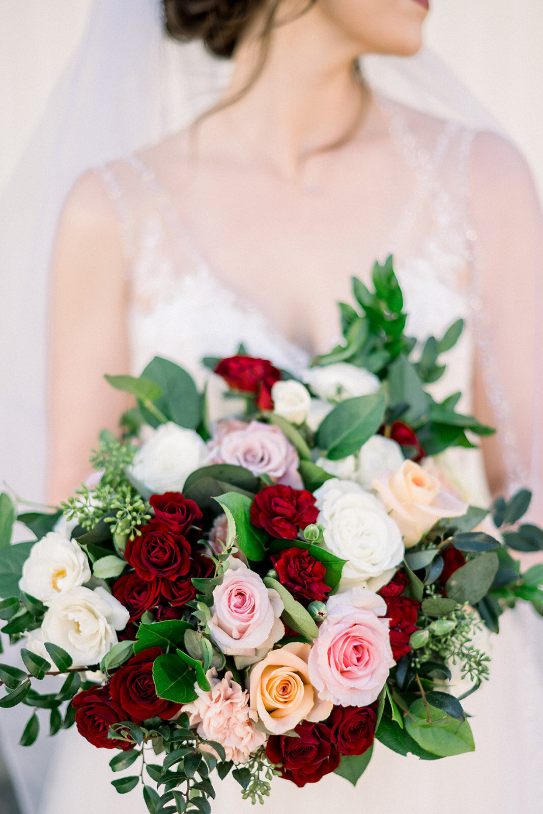 Bridal Bouquet at Vizcaya Sacramento Wedding