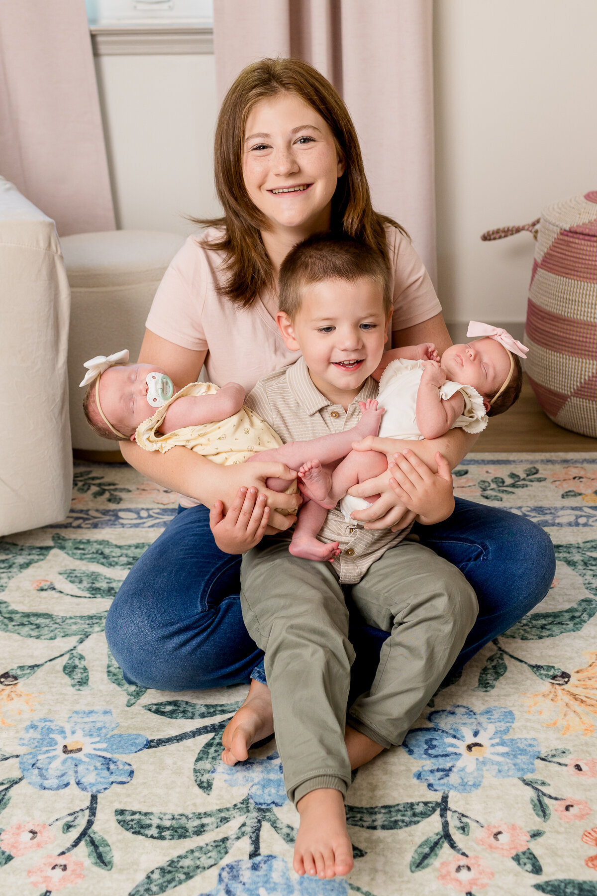 in-home-newborn-photography-session-twin-baby-girls-Georgetown-KY-photographer-6