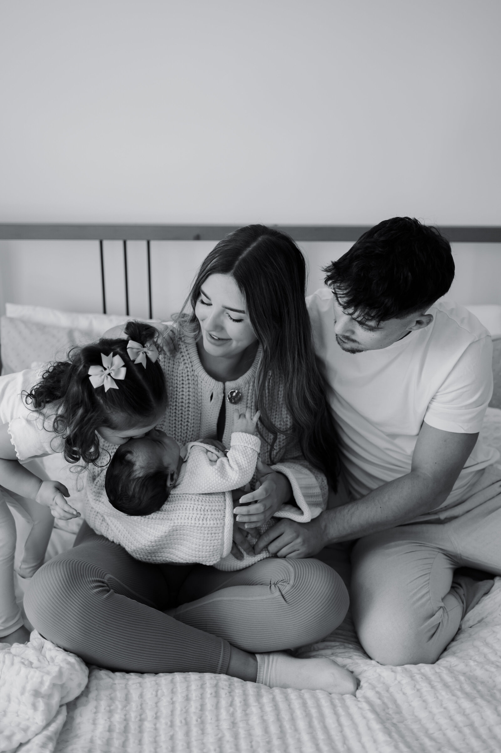 Plymouth Newborn Photography at home BnW-90