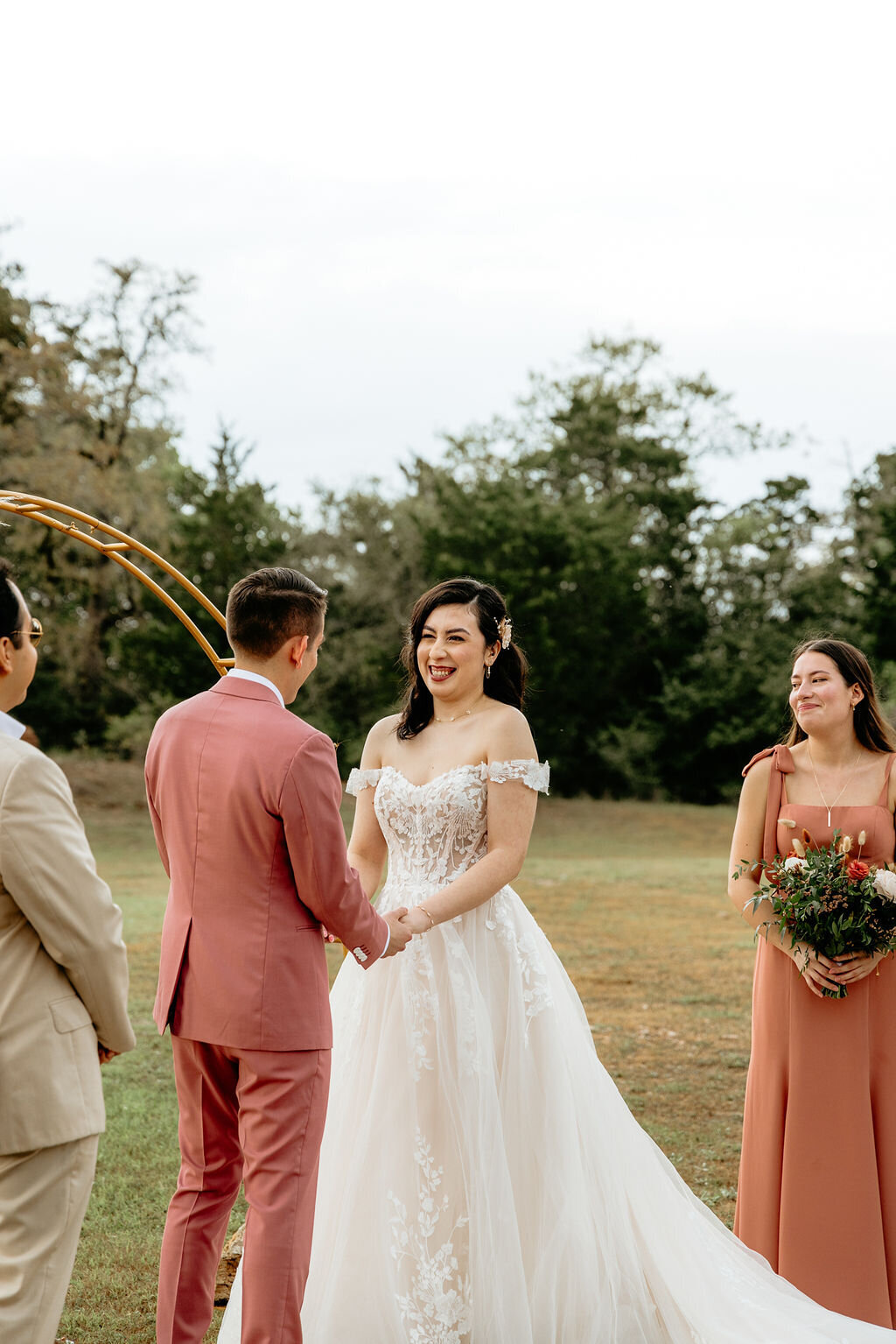 Whimsical Bridal Makeup and Hair In Austin, TX