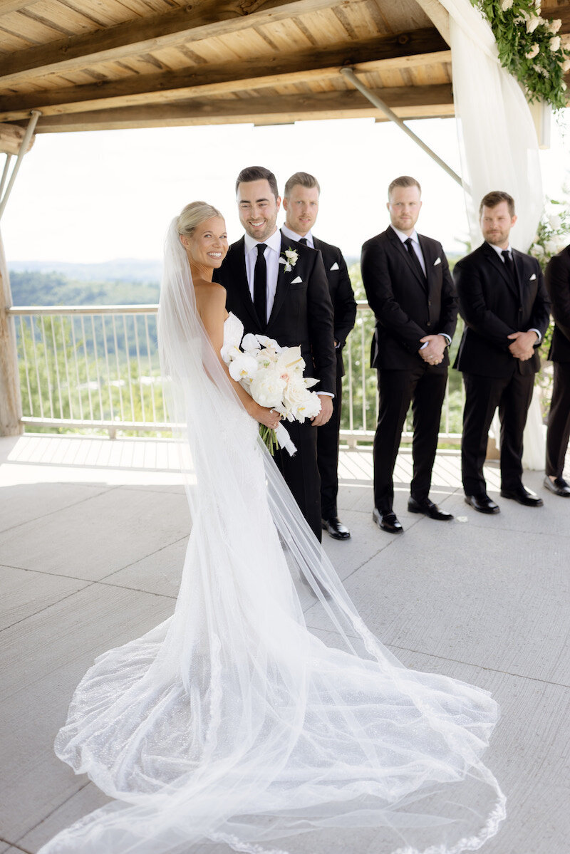 Le Belvédère Weddings | Jenna & Brandon-234