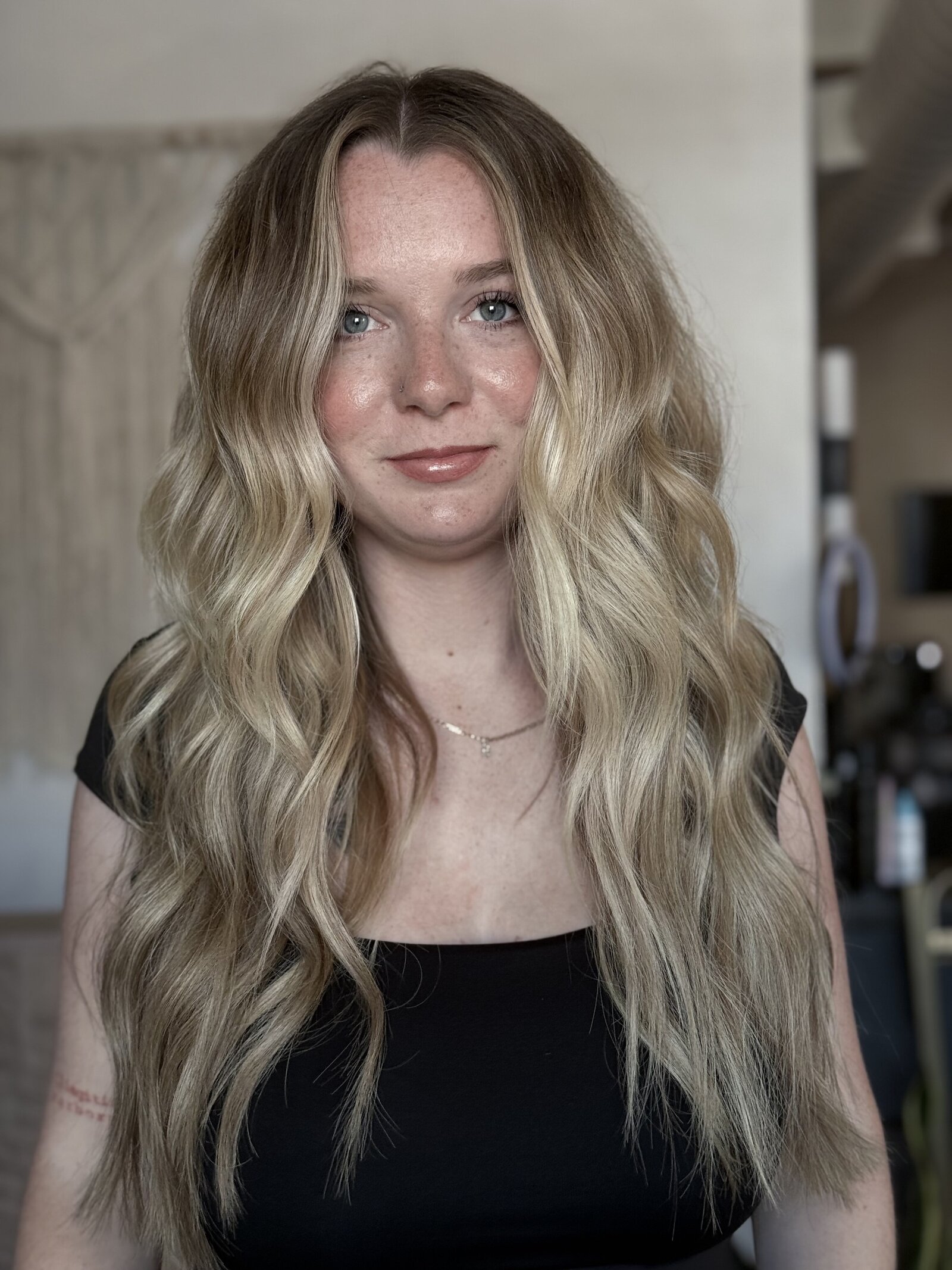 lived in blonde -hidden bead method