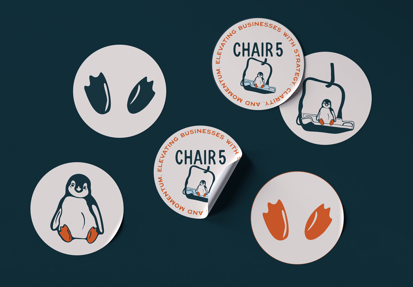 chair 5 stickers