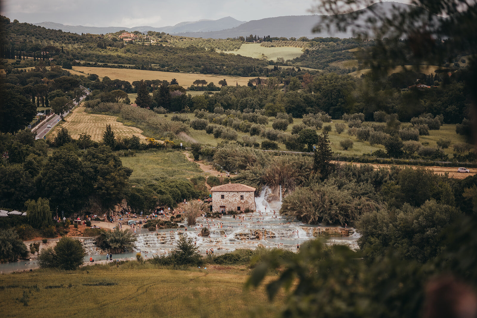 saturnia hot springs