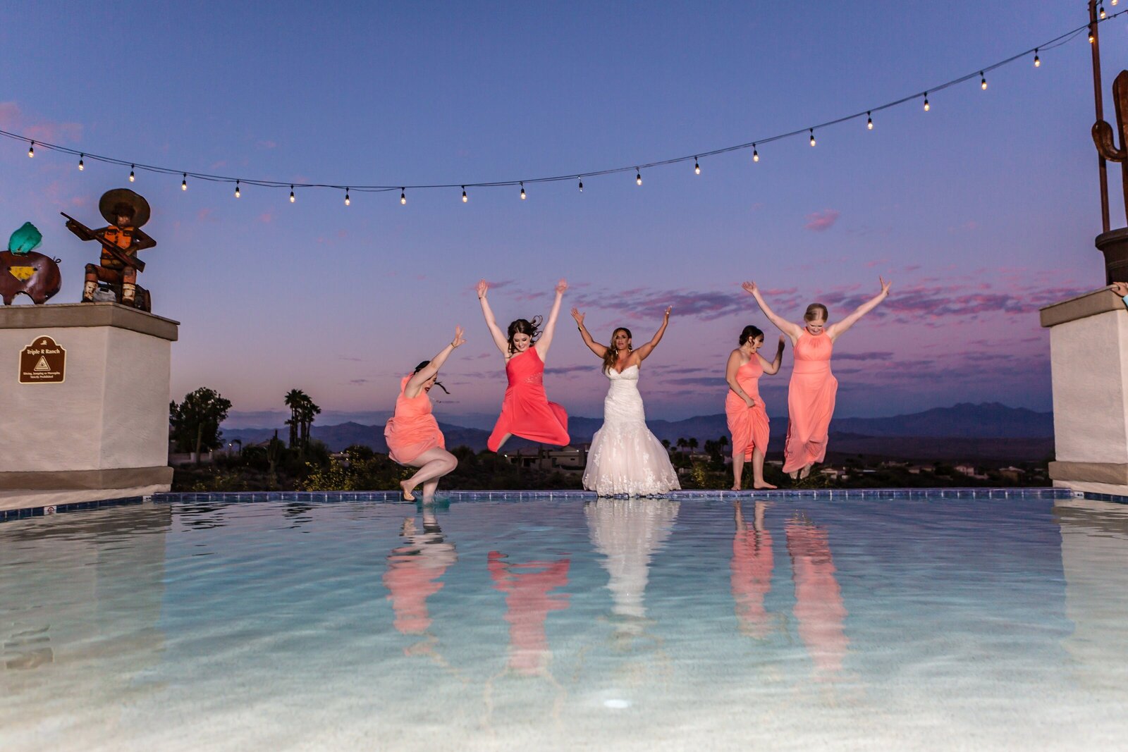 bridesmaidsinpool