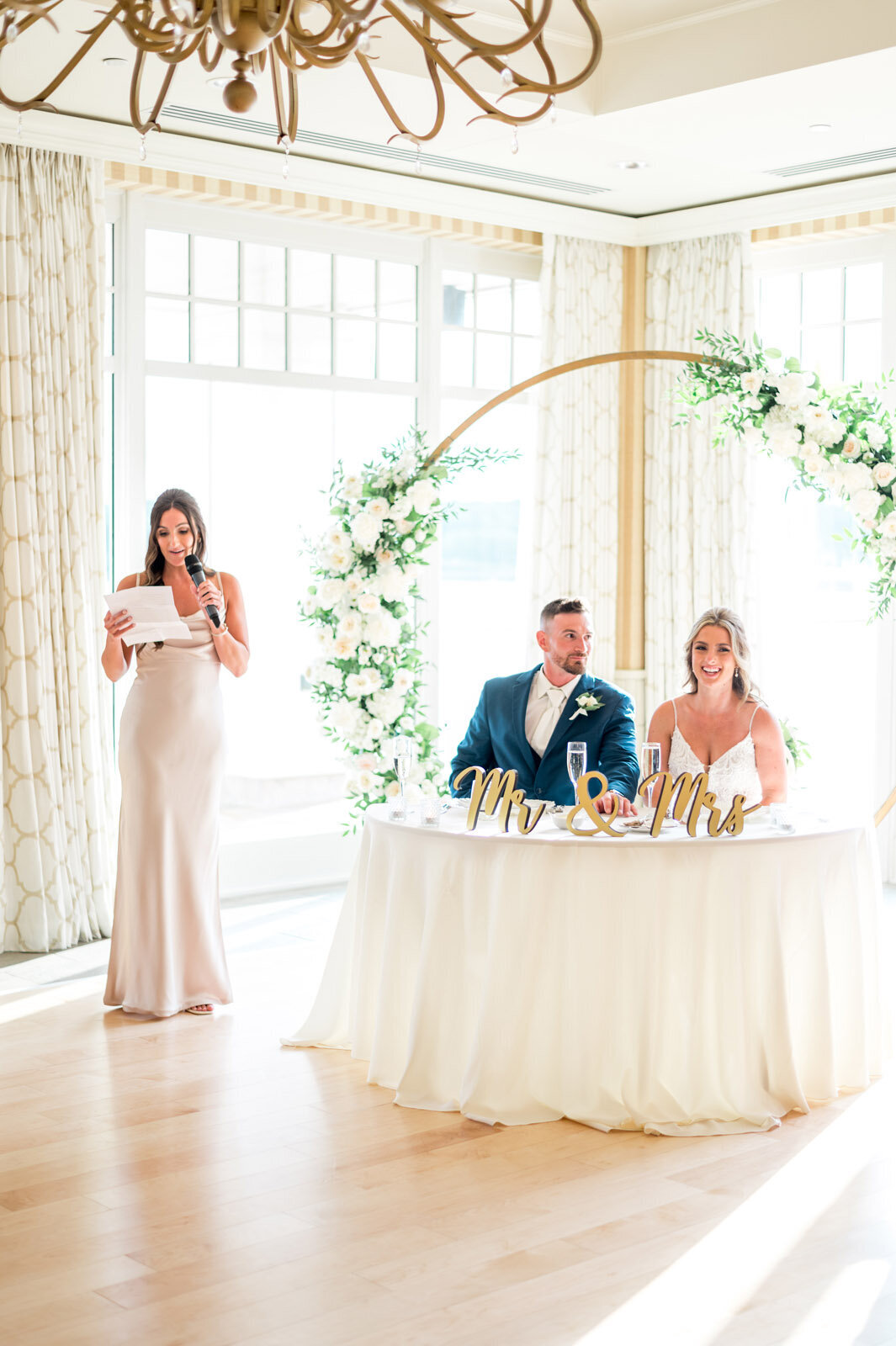 Beauport Hotel Maid of Honor Speech