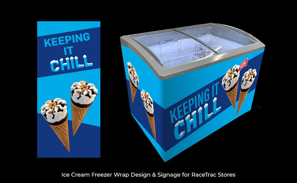 Ice Cream Freezer Wrap