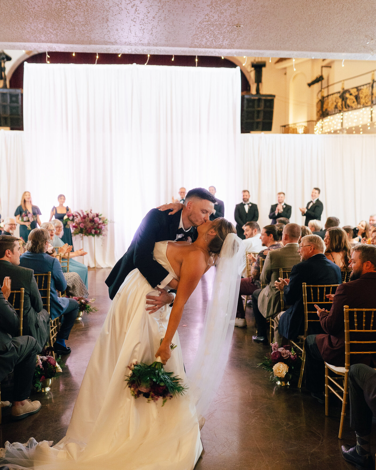 Corby Intercontinental Hotel Kansas City Wedding Plaza-175