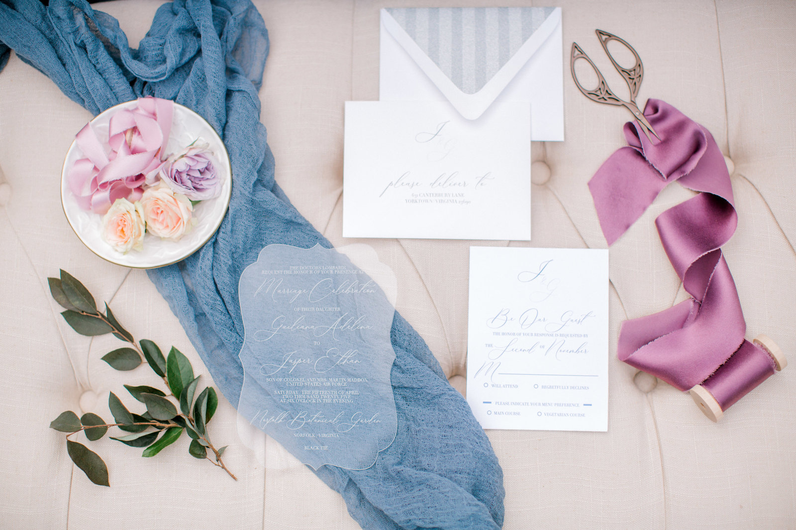 Ava Loren Design Floral Artist Designer Wedding Norfolk Botanical Gardens Andrew & Tianna Photography-421