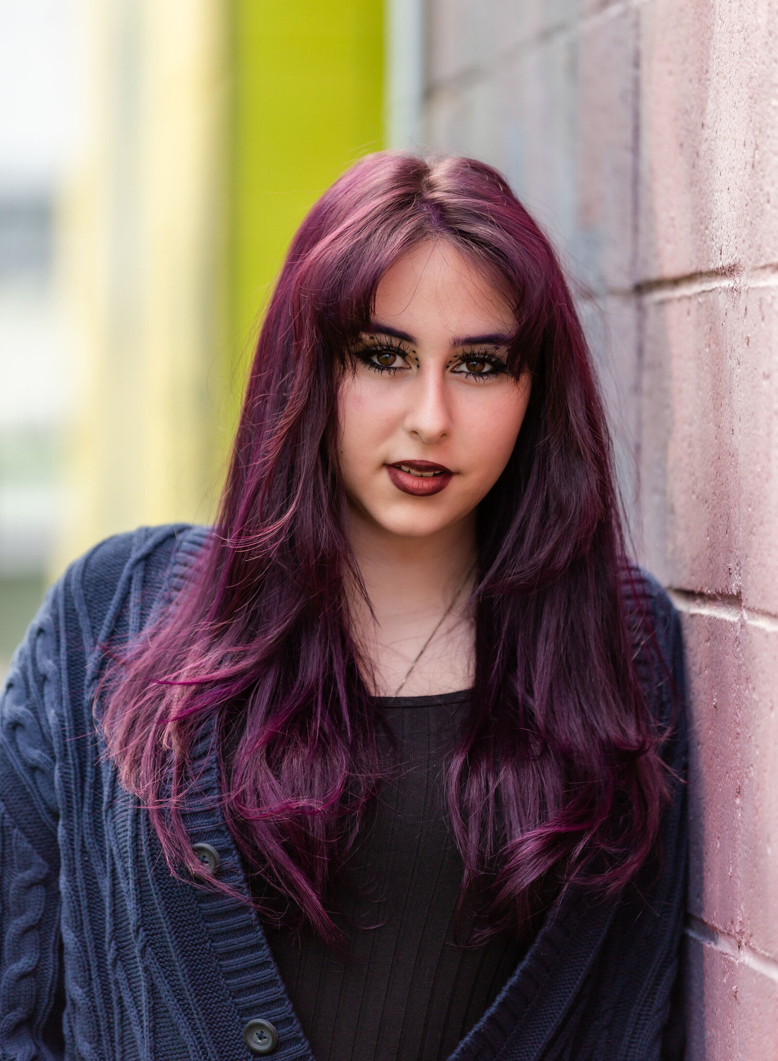 gothic senior girl
