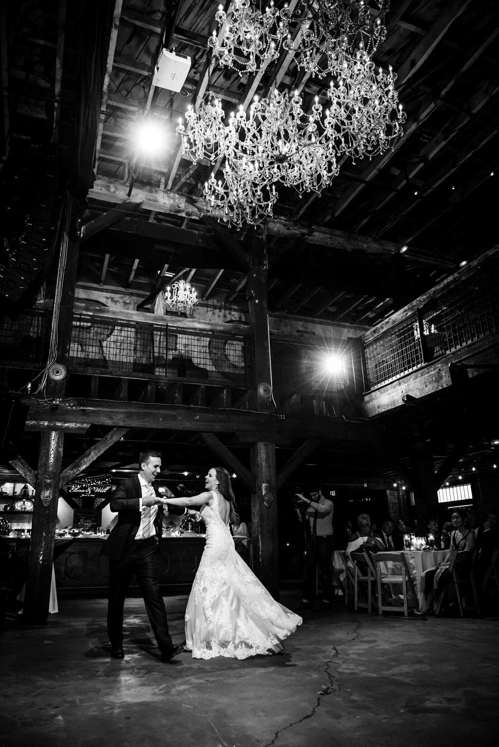 Bride and groom first dance at Republic NOLA wedding