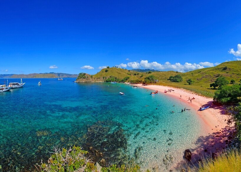 Indonesie-Flores-Komodo-stop-pink-beach