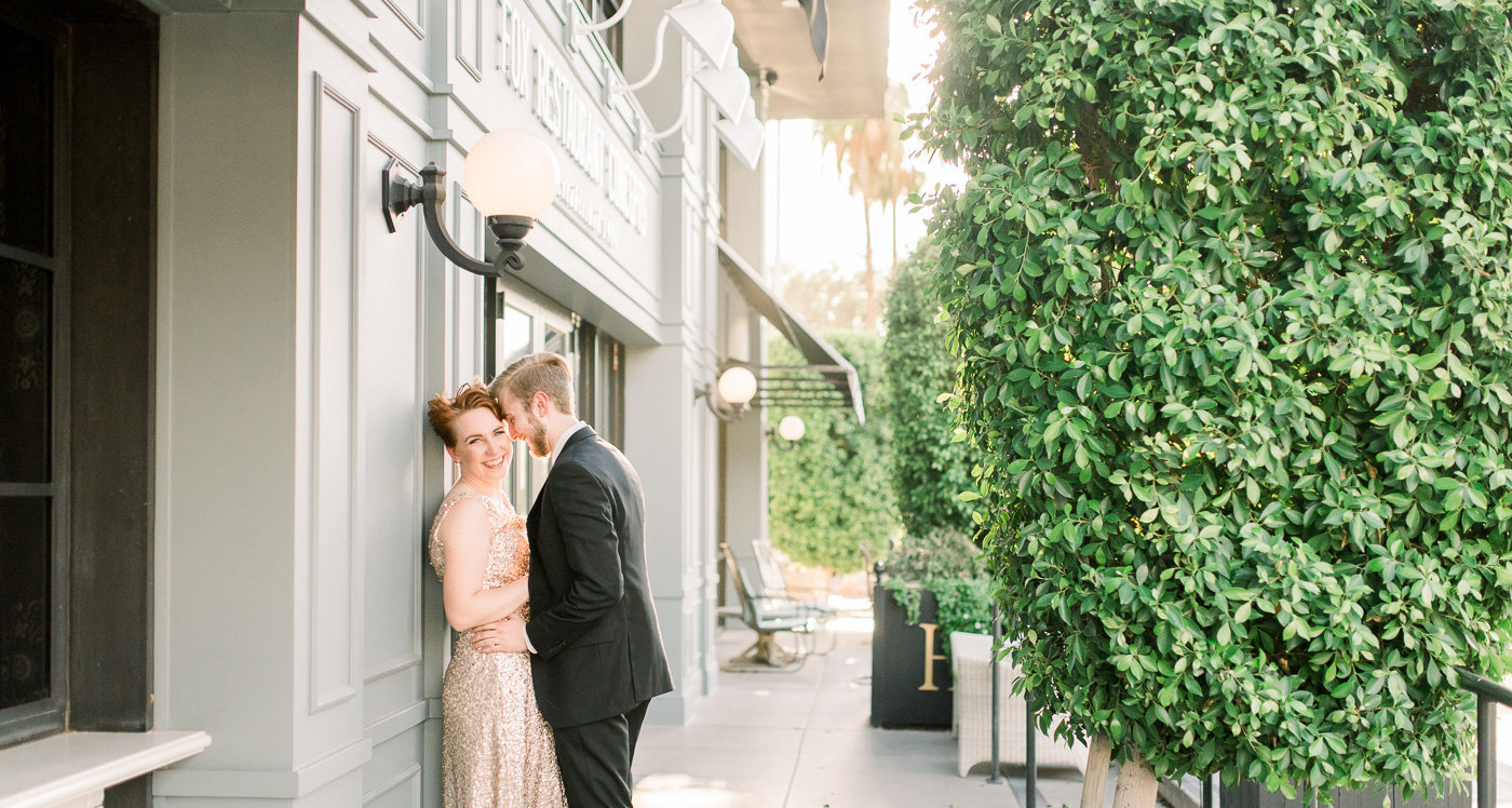 Downtown Tucson Engagement Session by Tucson Wedding Photographer Bryan and Anh
