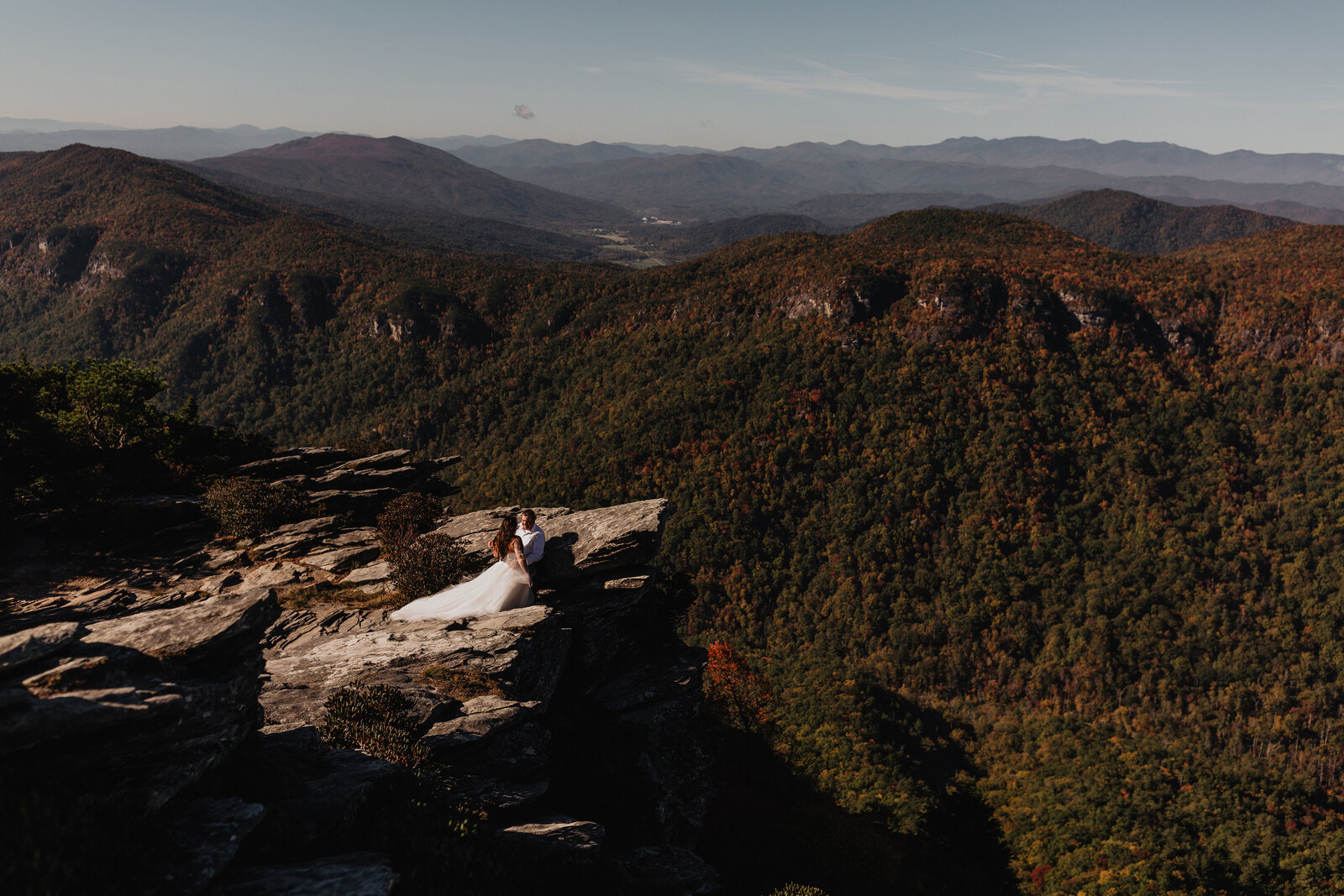 Adventure Elopement Photographer | Linville Gorge North Carolina