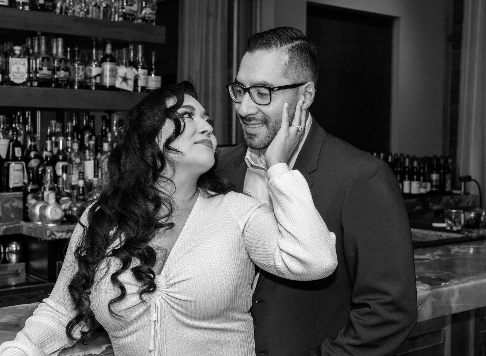 couple in bar