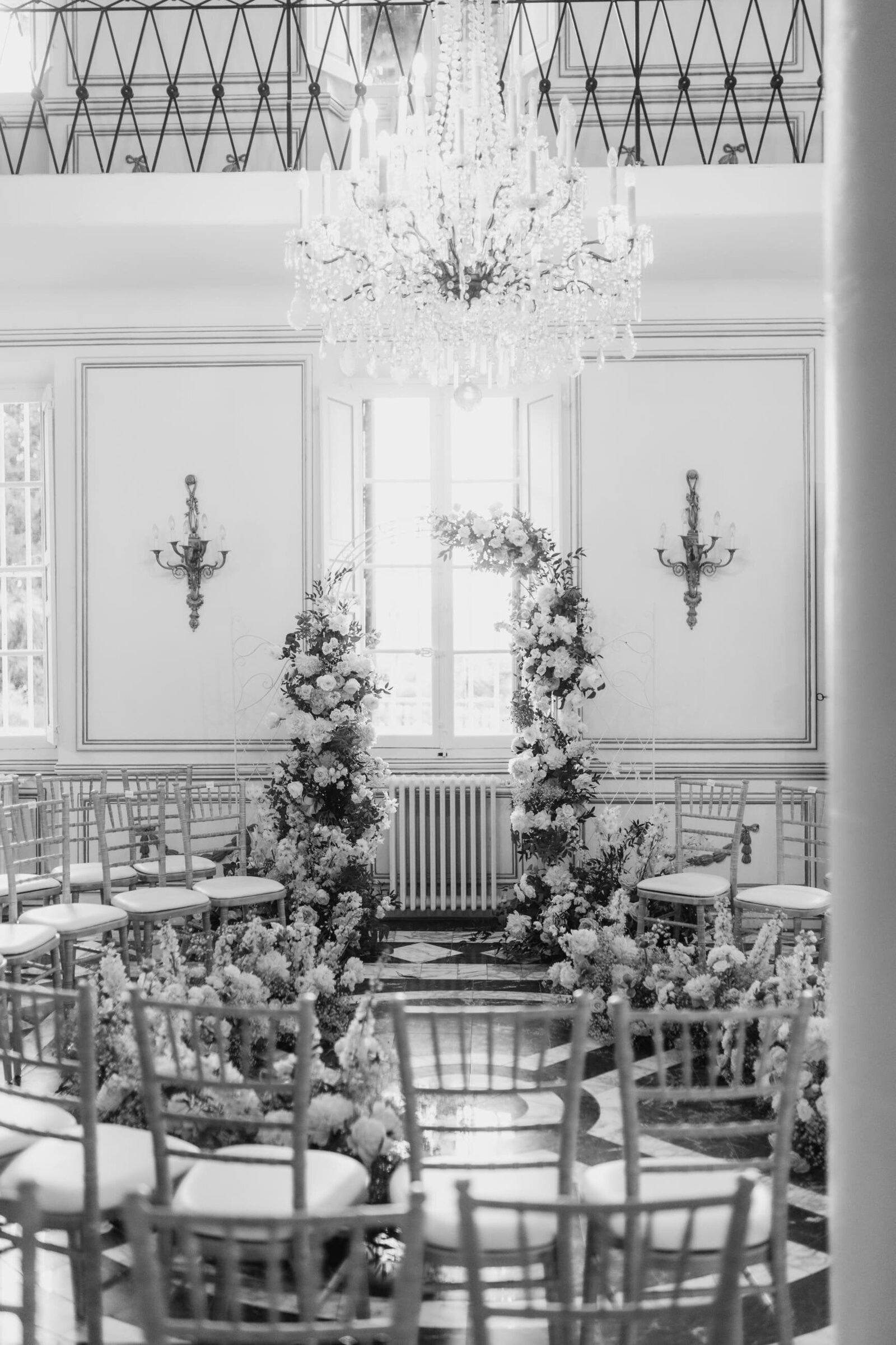 French-chateau-wedding-ceremony