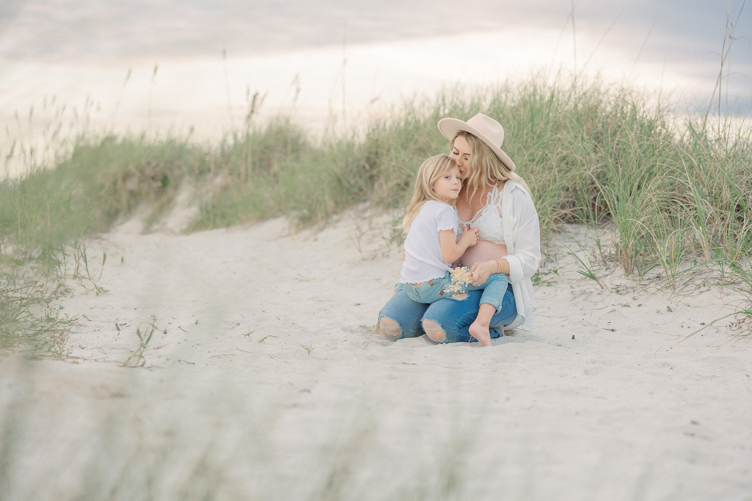 cocoa beach maternity photos