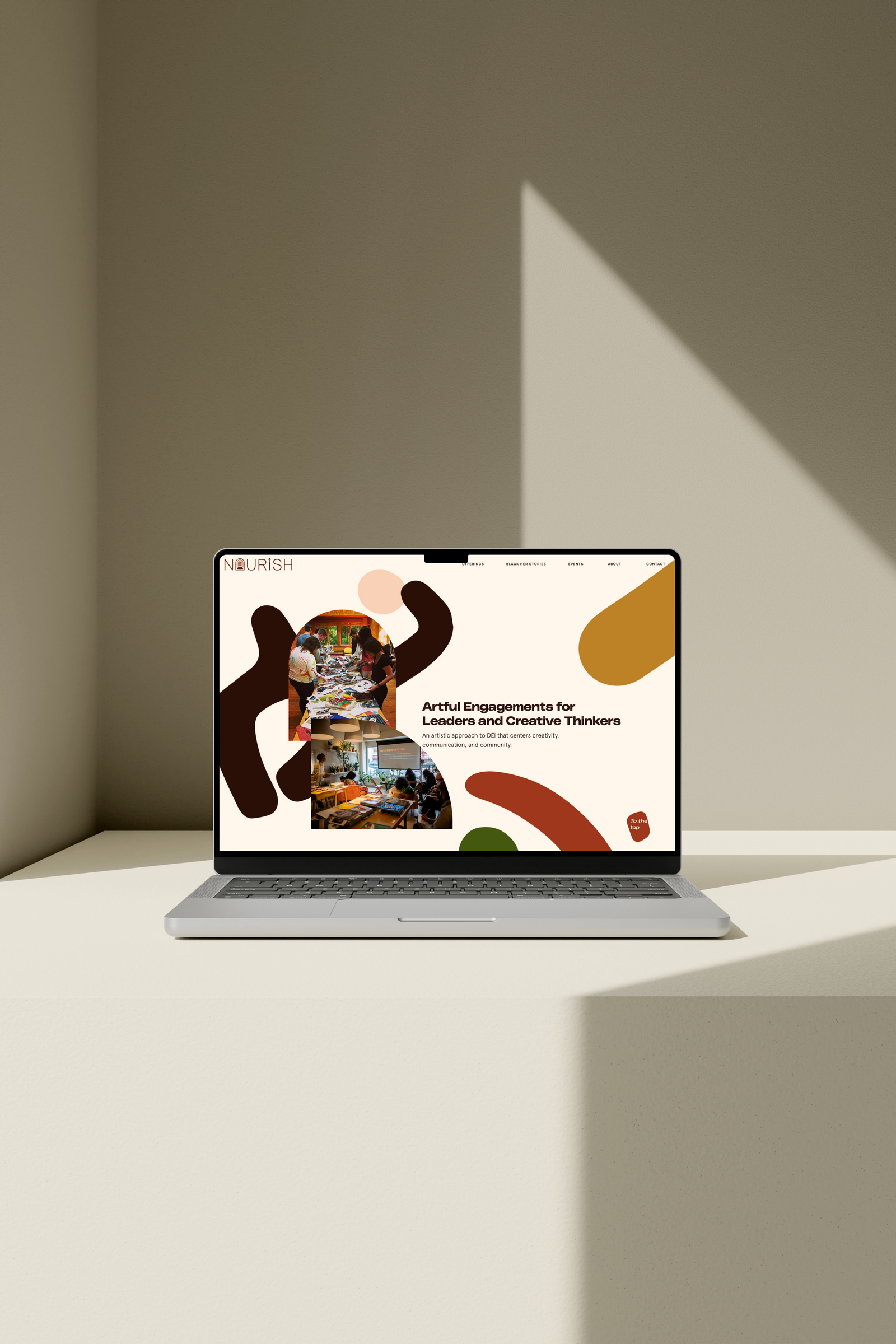 Showit website design for creatives