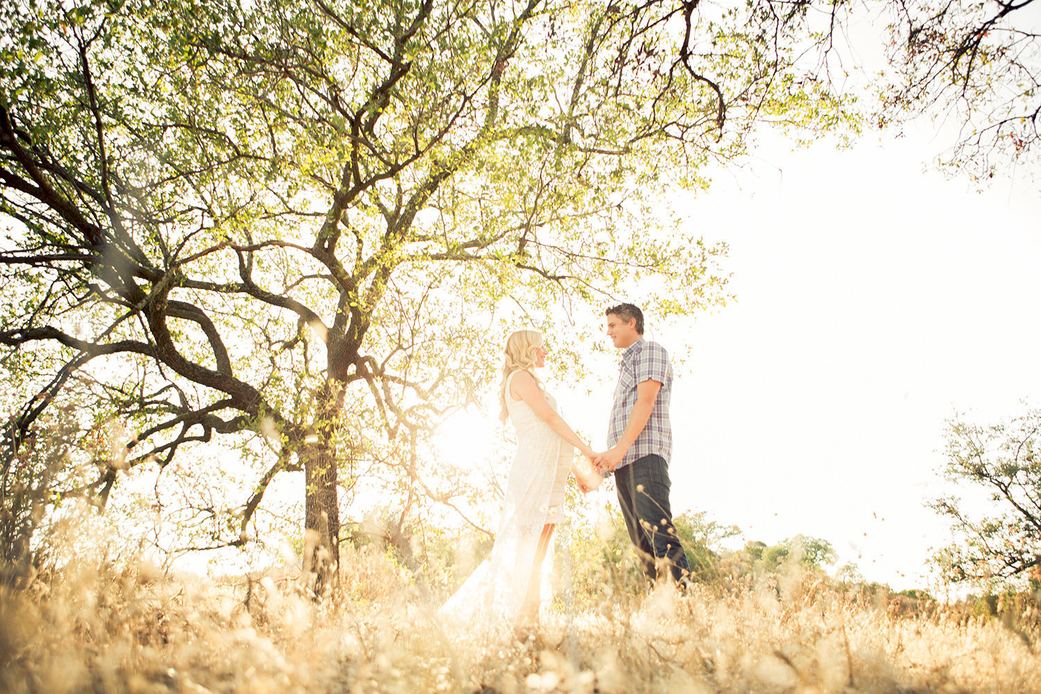 Lovely Maternity Session in San diego with beautiful light.