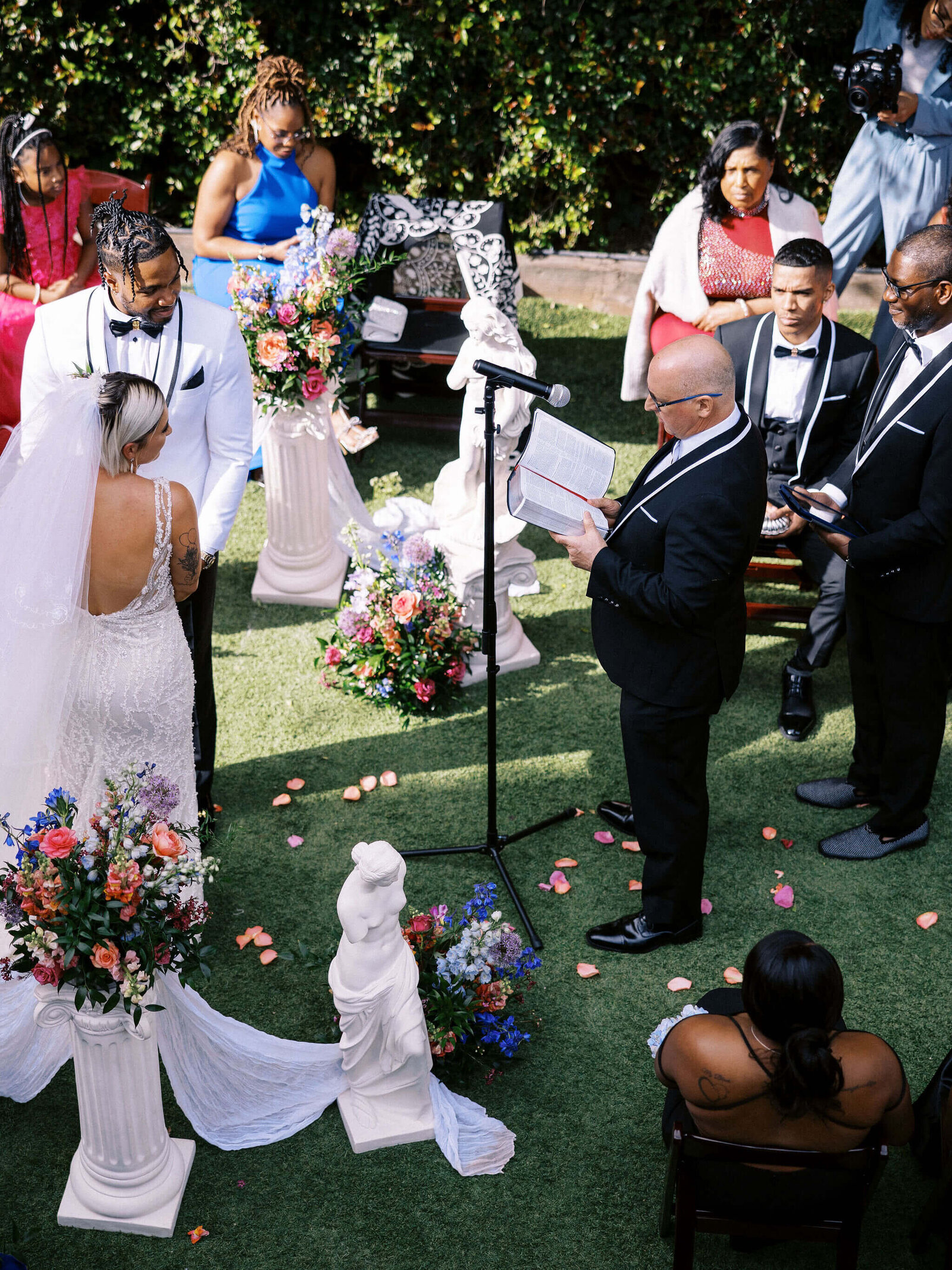 Hollywood Wedding - Lombardi House - Blair and Steven - Los Angeles Wedding Florist - California Wedding Florist (155)