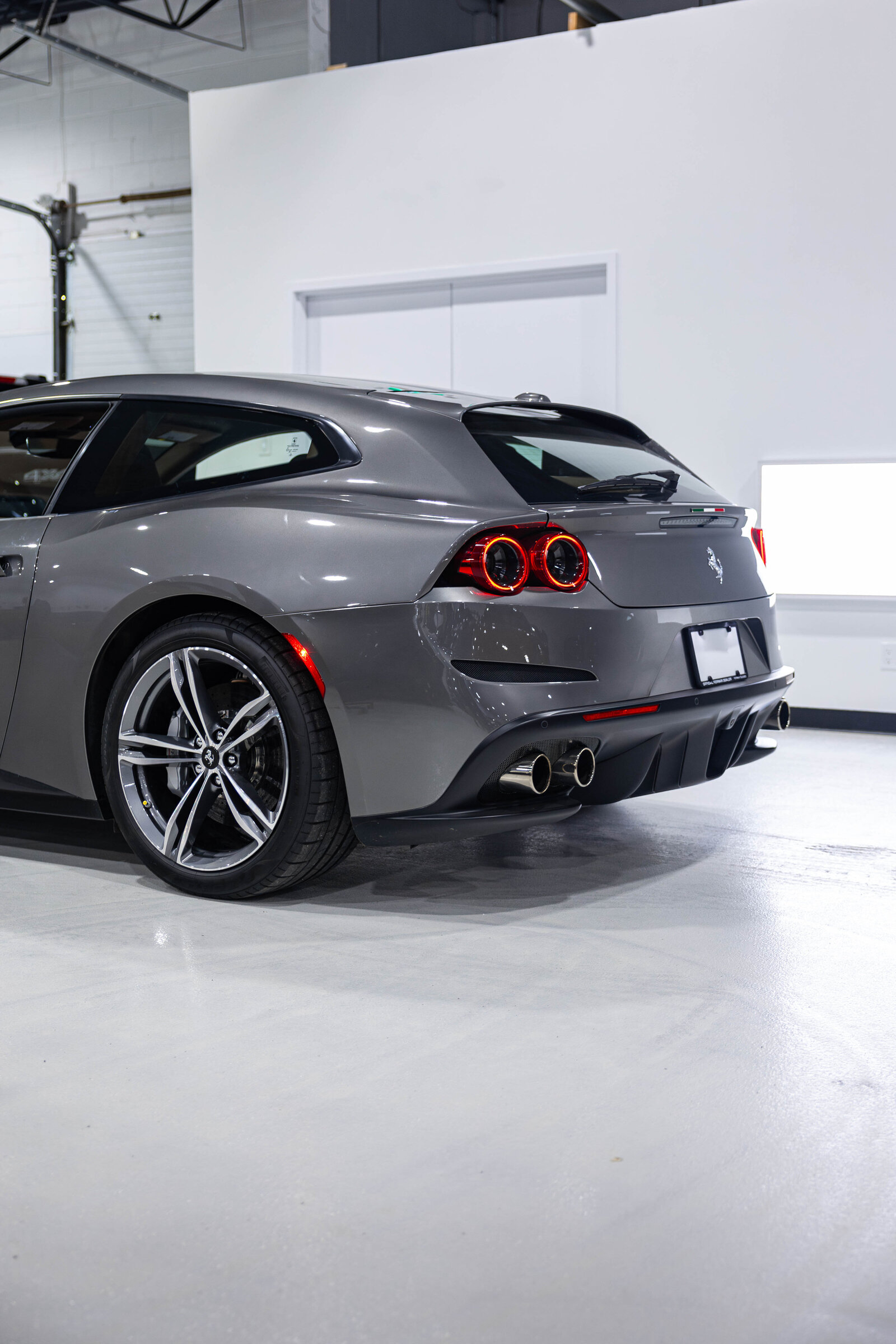 Grey Ferrari GTC4Lusso PPF Le Mans Detailing Toronto Markham 5