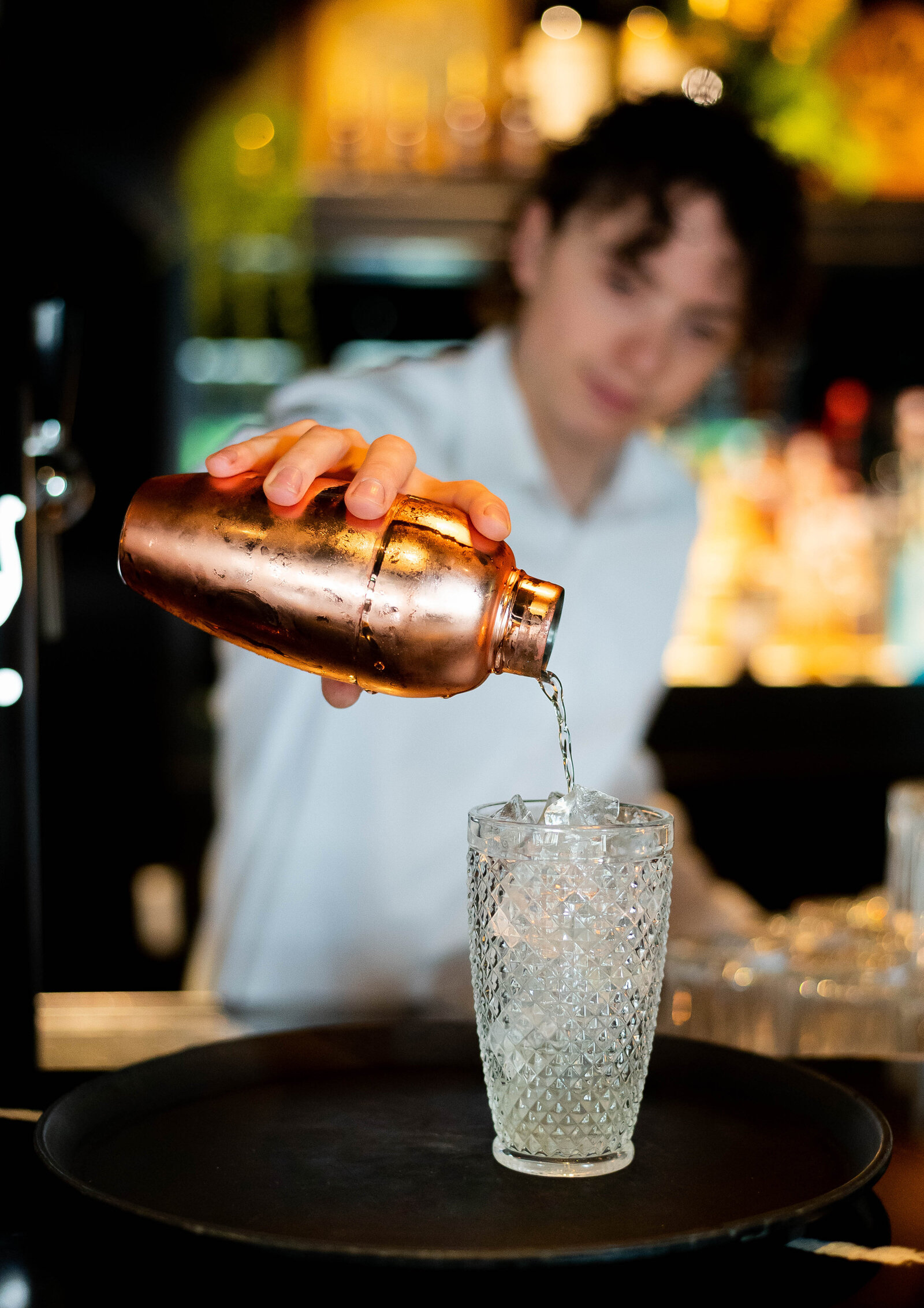 Bedrijfsfoto's restaurant met cocktails leende