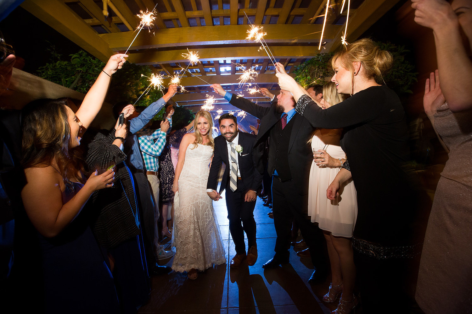 sparkler shot at night santa luz club