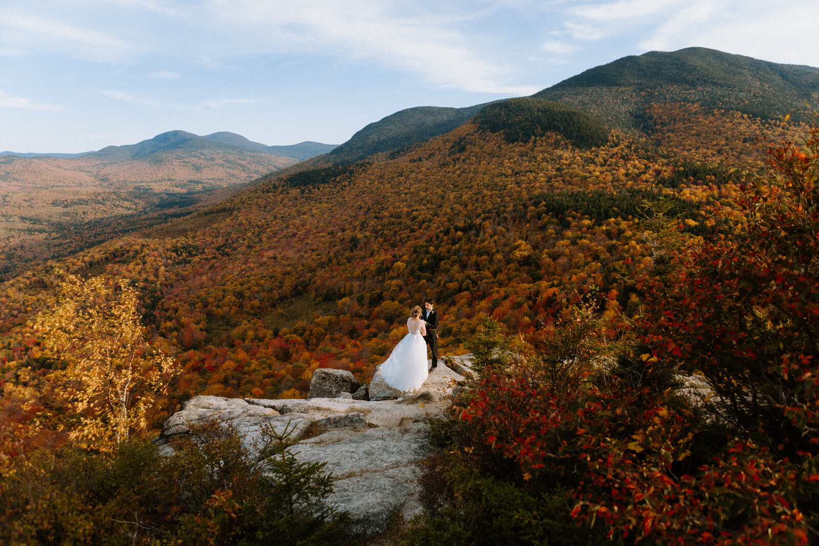 Amanda & Michael White Mountains Elopement-9192