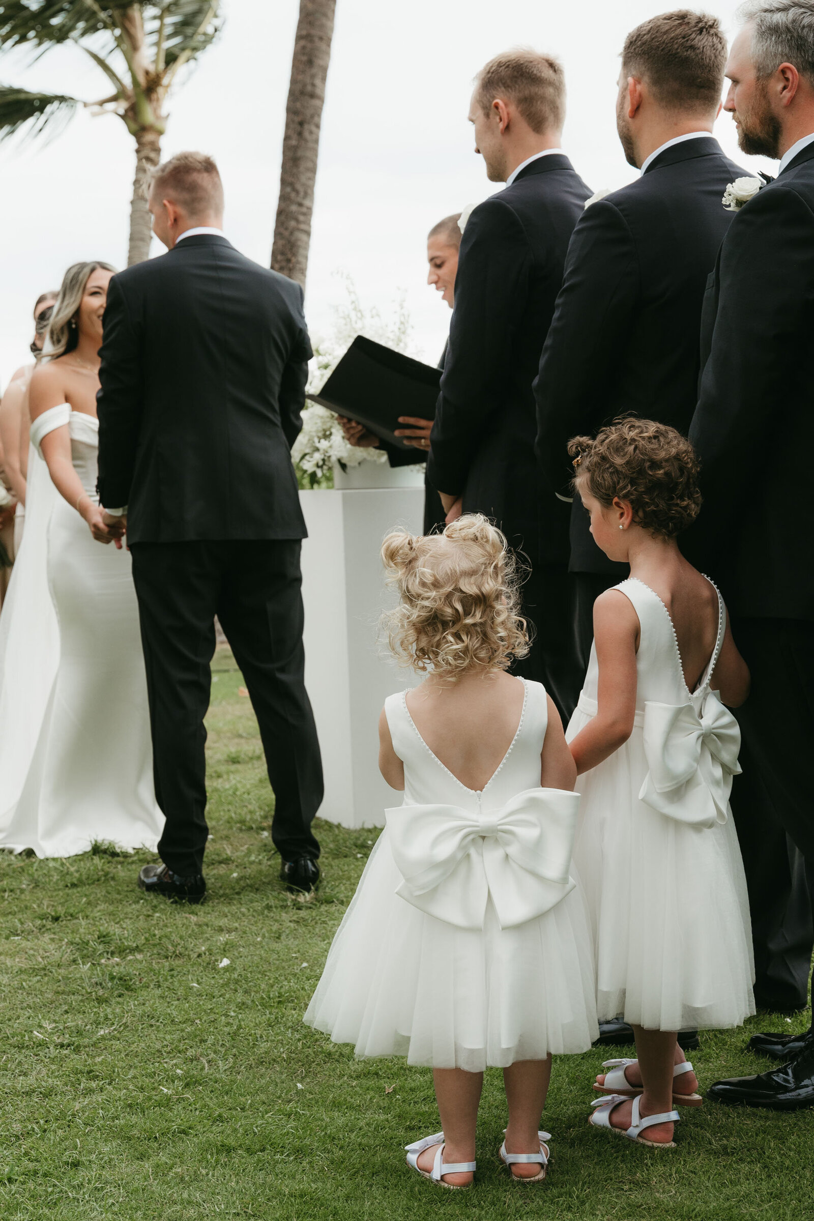 Kayli & Robbie ceremony at Andaz Maui Wailea wedding
