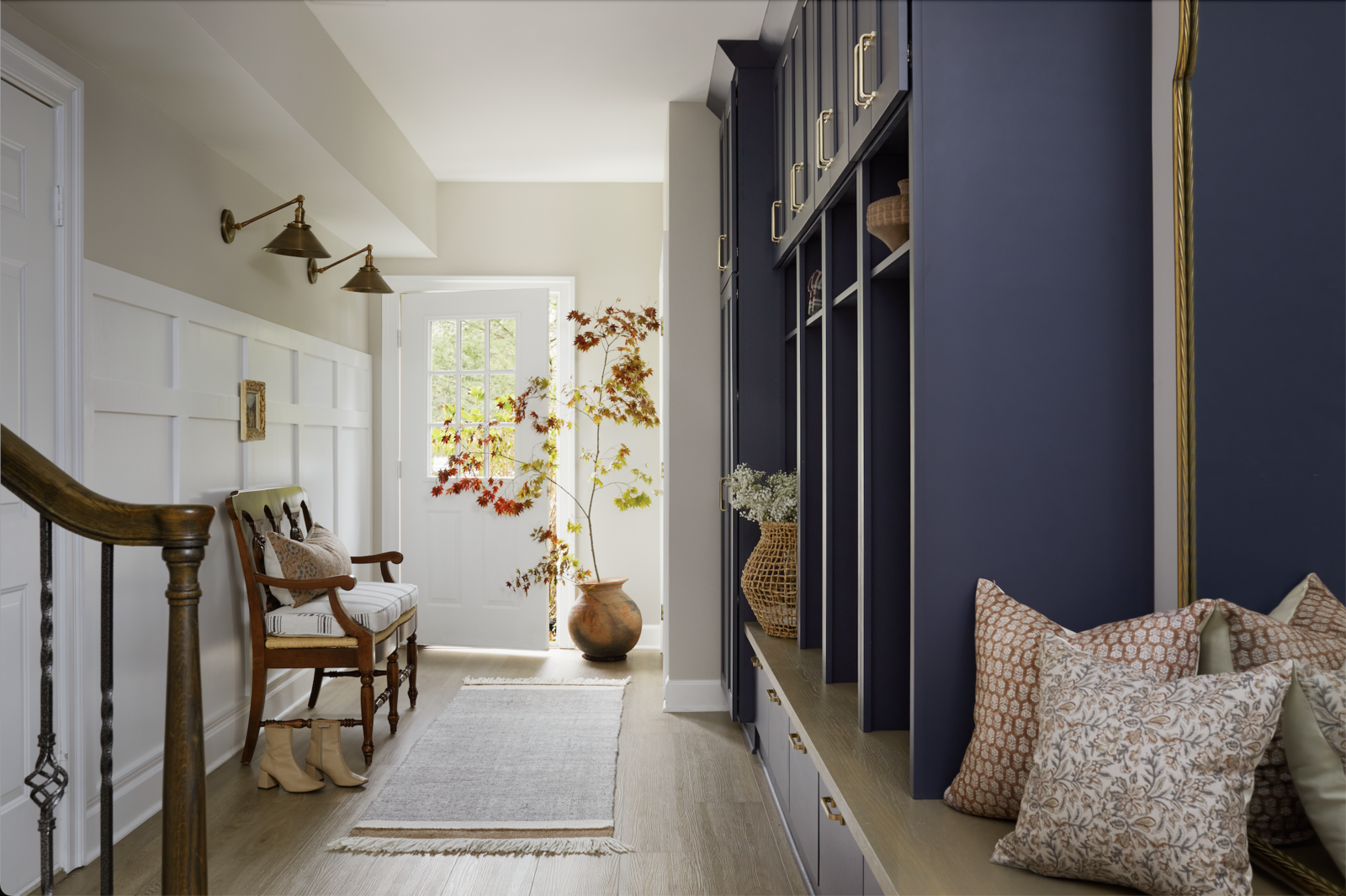 entry way interior design in new hampshire