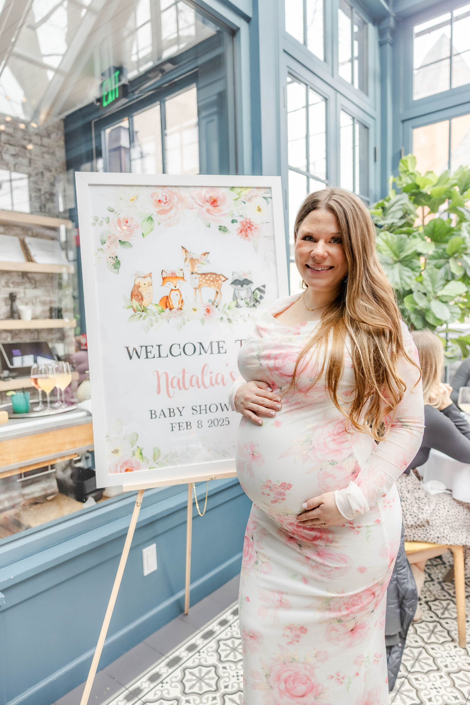 woodland-baby-shower-mom-welcome-sign-natalia