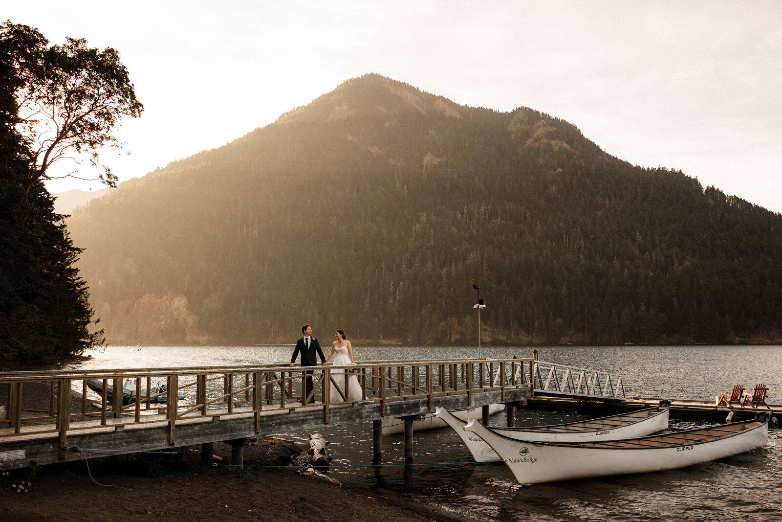 Lake Crescent Wedding Photographer