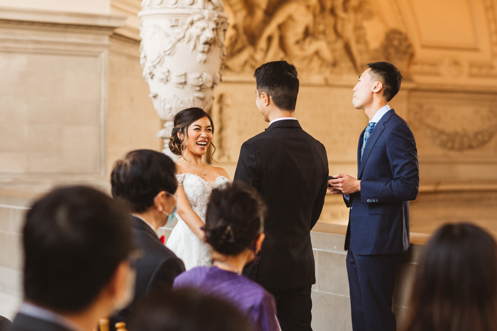 fun ceremony moments on 4th Floor captured by Zoe Larkin