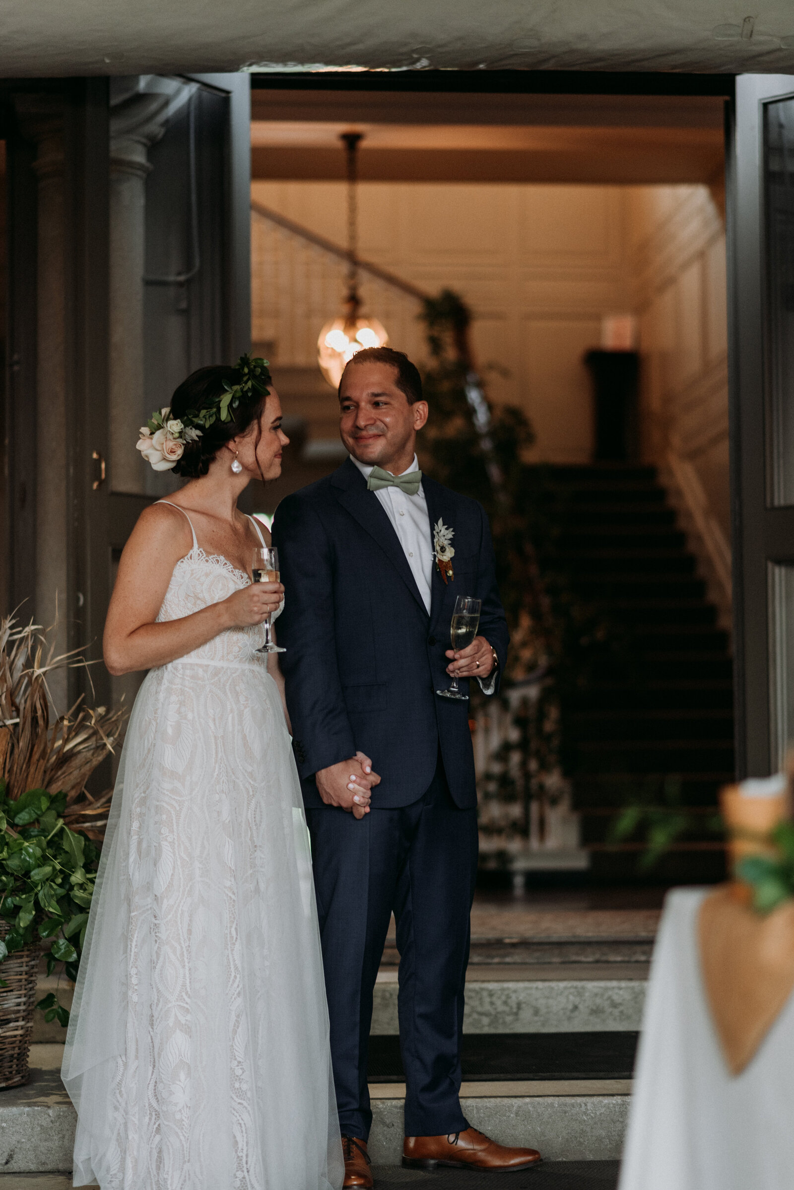 Harness wedding lighting