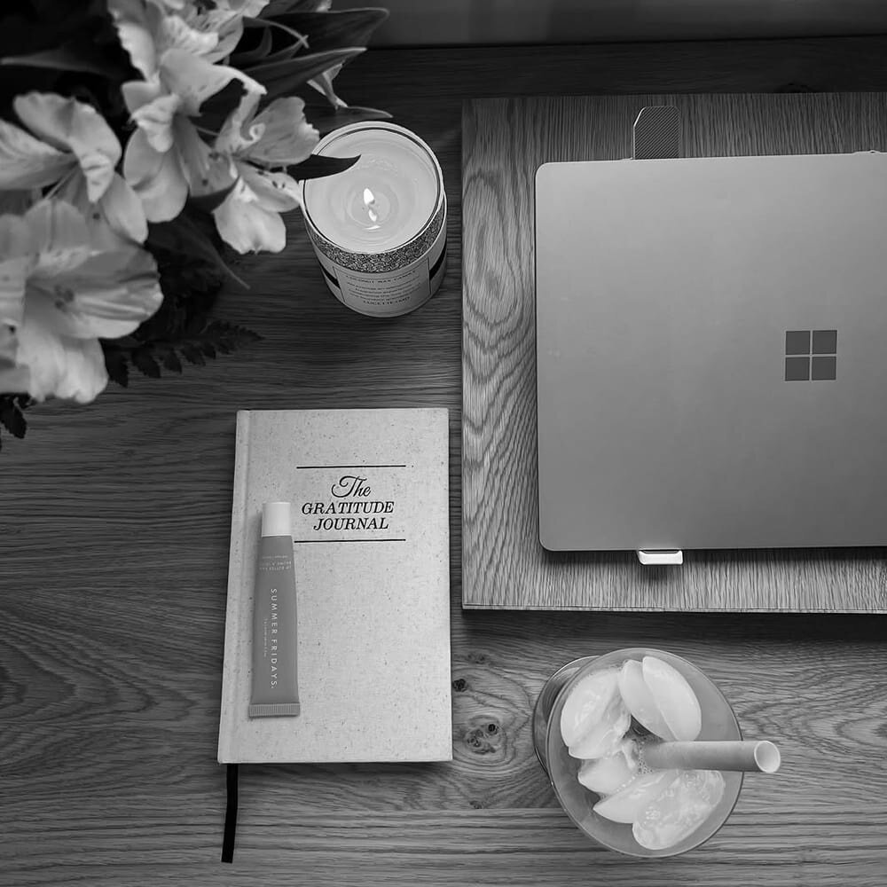 gratitude-journal-workspace-bw