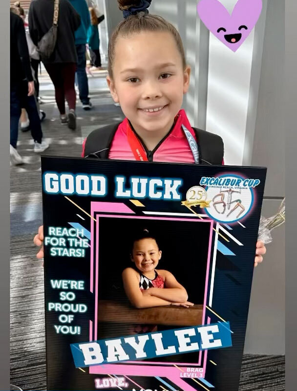 Good Luck Grams- Youth Gymnastics Fundraiser - Gymnasts - 10