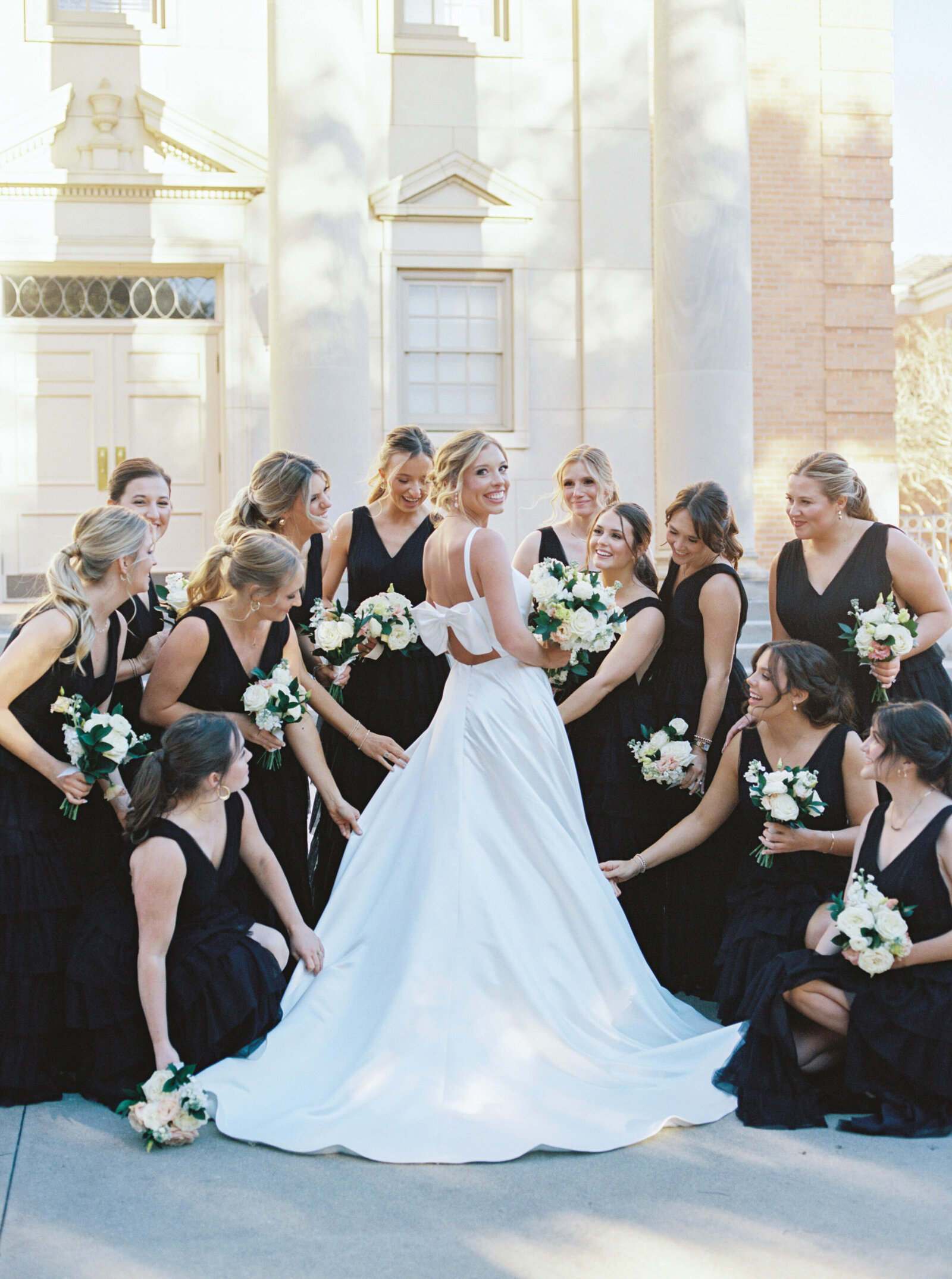 Classy Black Tie Wedding Dallas Hope Gray Photo 3