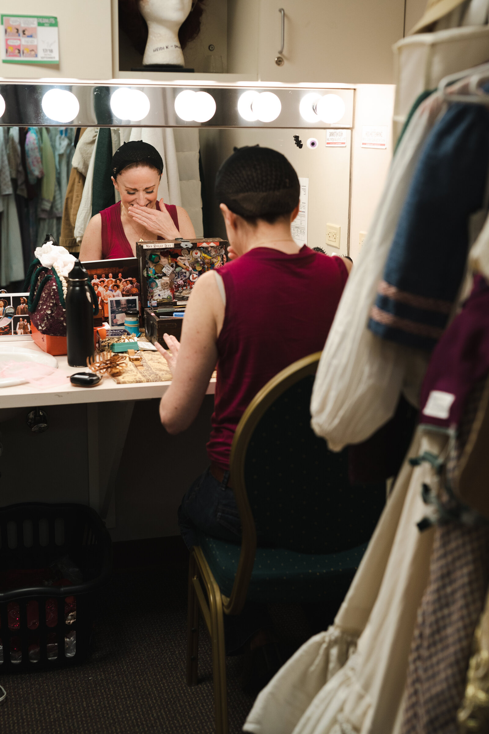 Hello Dolly Ladies Backstage-7