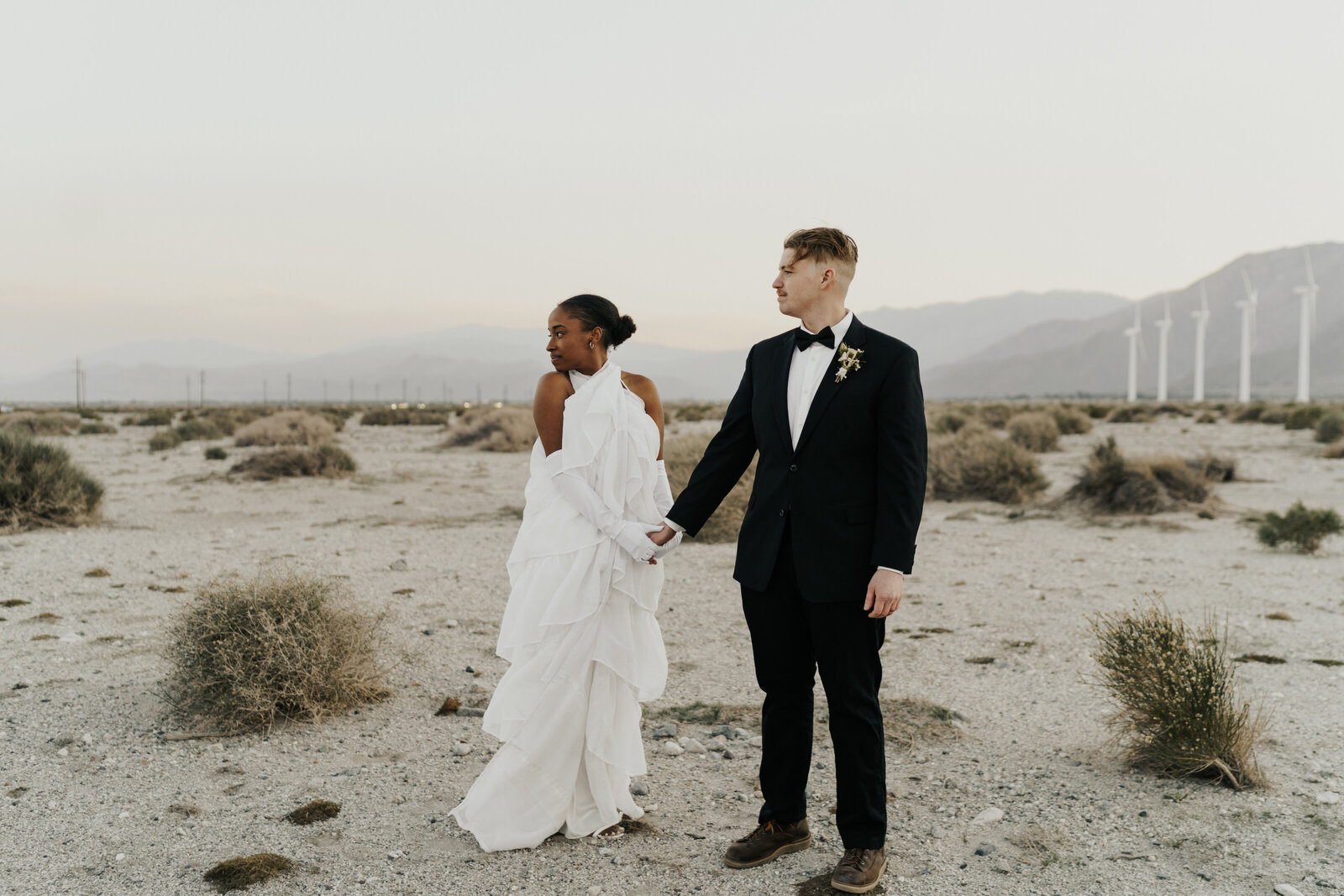 Palm Springs, California Desert elopement