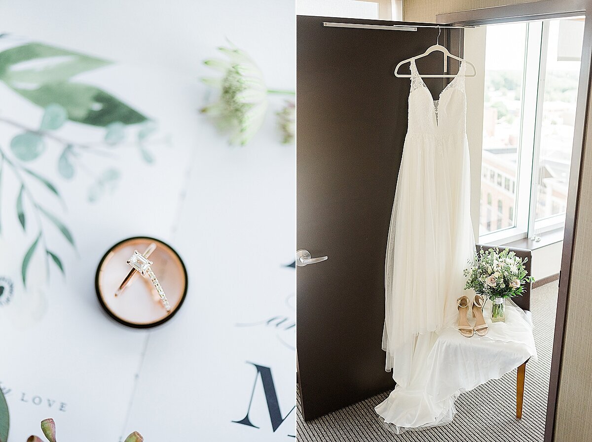 Mint Green & Navy Summer Wedding at Pear Tree Estate | Champaign, IL_0005