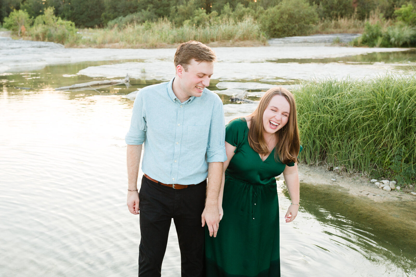 Emily + Michael Mckinney Falls State Park Engagement Session WEB-7