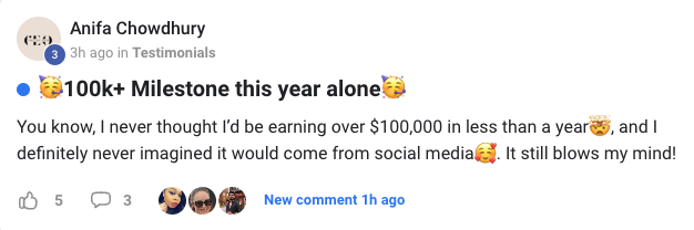 Social Proof Screenshot 2