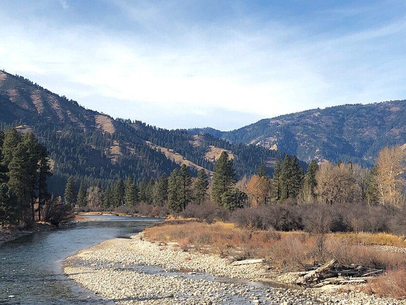 River in Garden Valley, ID